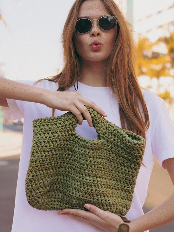 Anleitung Gehäkelte Alltagstasche aus Tykk Line