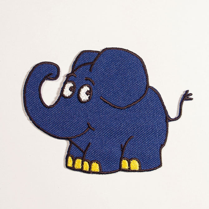 Applikationen - Kids and Hits - aufbügelbar Sendung mit der Maus © Elefant ca. 6,0x8,0 cm farbig