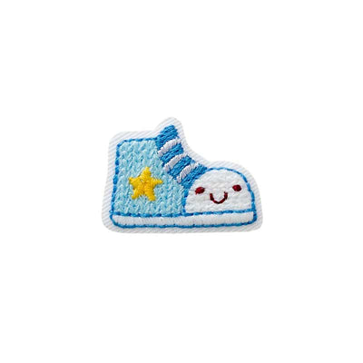 Applikationen - Kids and Hits - aufbügelbar Kinderschuh blau 1 St