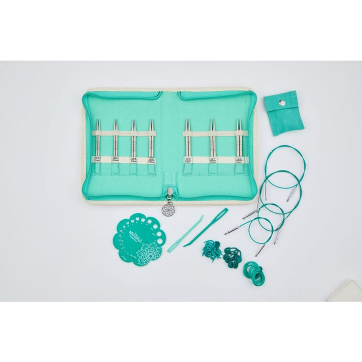 Stricknadelset - austauschbare Nadelspitzen - 3,00 bis 5,00