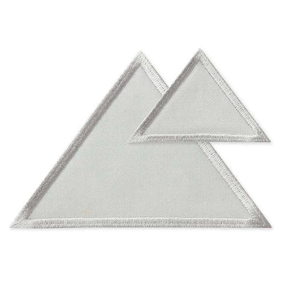 Appliques - Kids and Hits - iron-on triangles light grey