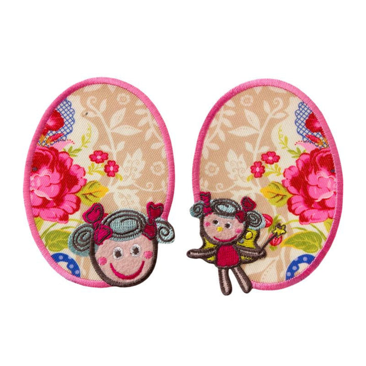 Applikationen - Kids and Hits - aufbügelbar Flicken, Mädchen farbig 2 St