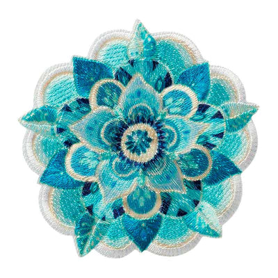 Applikation Blume oriental