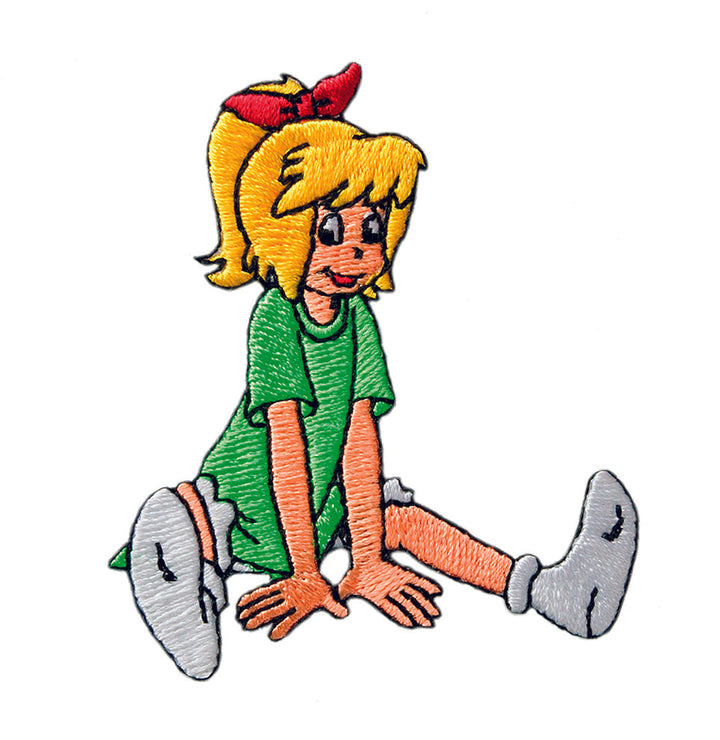 Applikationen - Kids and Hits - aufbügelbar Bibi Blocksberg © sitzt ca. 7,0x7,5 cm farbig
