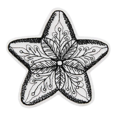 Appliques - Teens and Jeans - iron-on Tattoo-Art Starfish