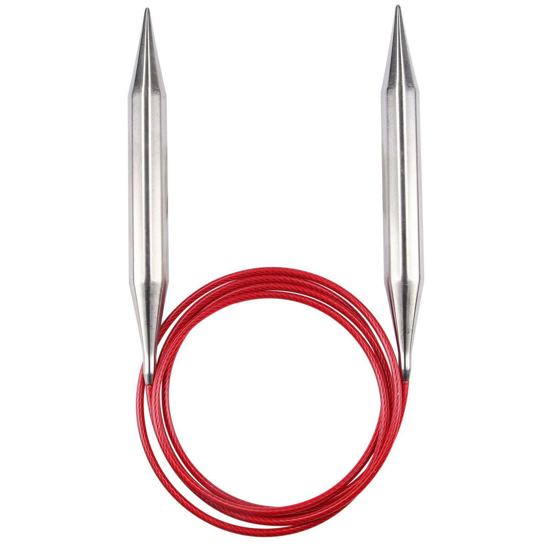 Rundstricknadel RED LACE Edelstahl