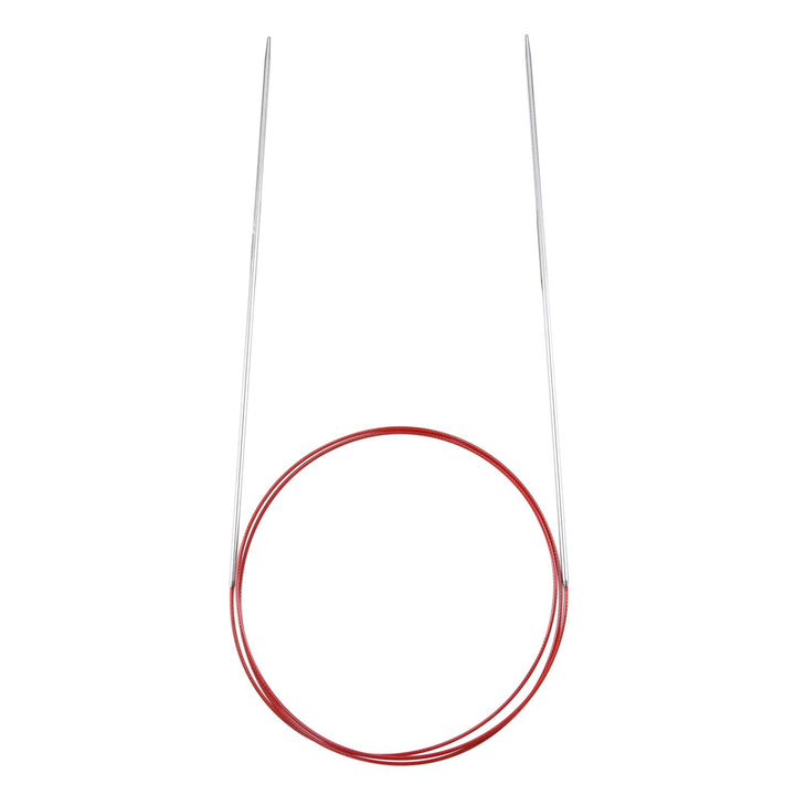 Rundstricknadel RED LACE Edelstahl 40 cm - 80 cm