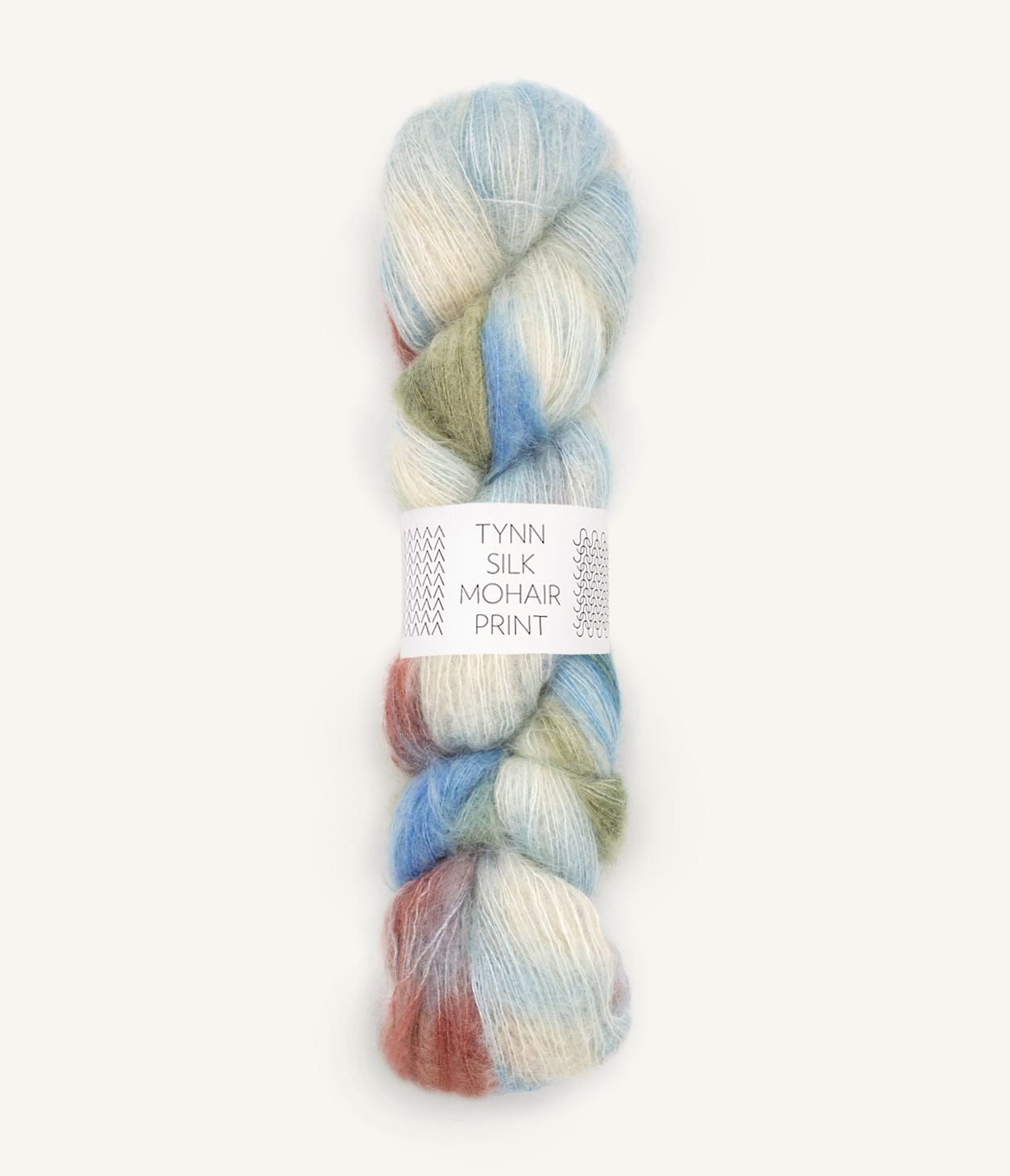 Tynn Silk Mohair Print