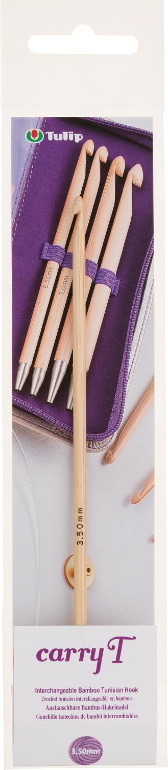 Tulip carryT austauschbare Bambus Häkelnadeln