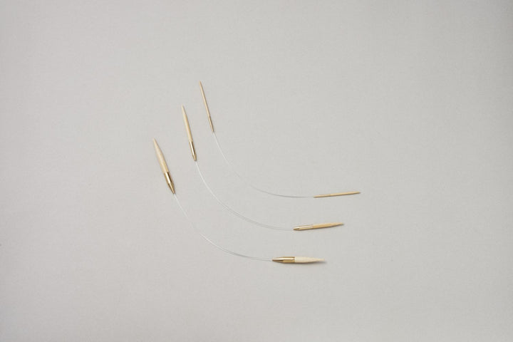 Shirotake Asymmetrische Rundstricknadel für Socken