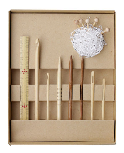 Bambus - Notions Set White