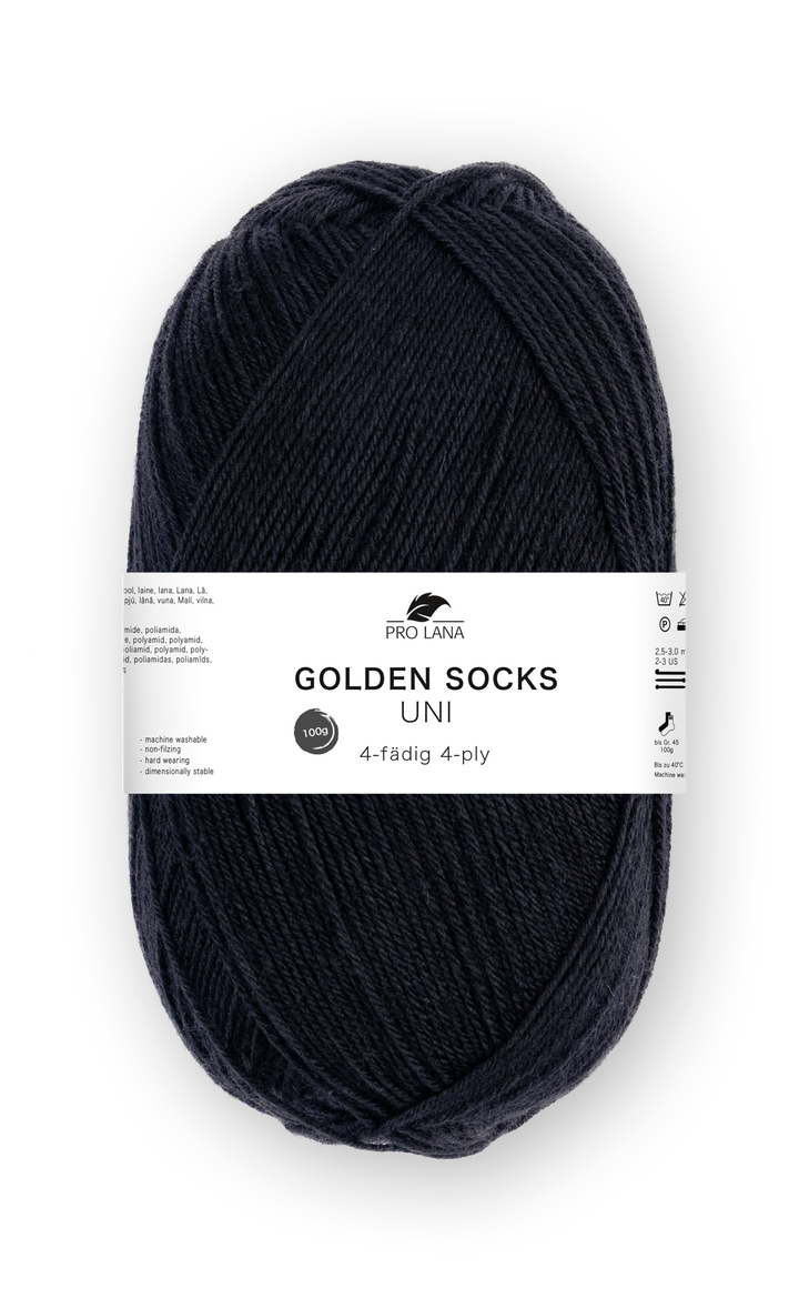 Sockenwolle uni 4 fädig 100g