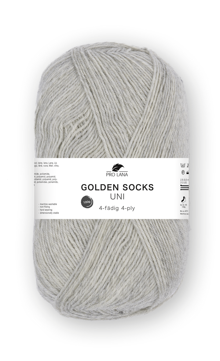 Sockenwolle uni 4 fädig 100g