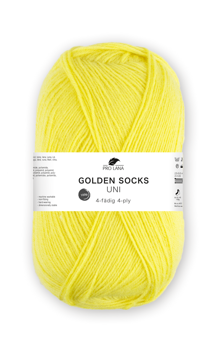 Sockenwolle uni 4 fädig 100g