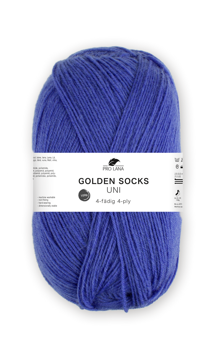 Sockenwolle uni 4 fädig 100g