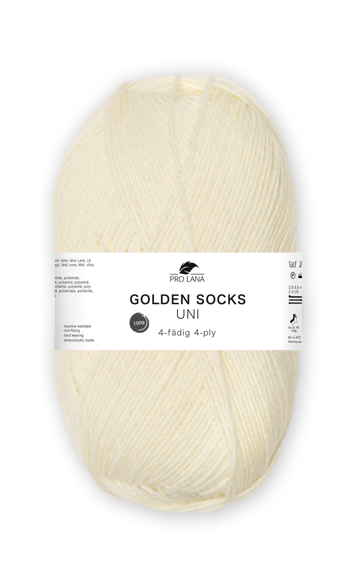 Sockenwolle uni 4 fädig 100g