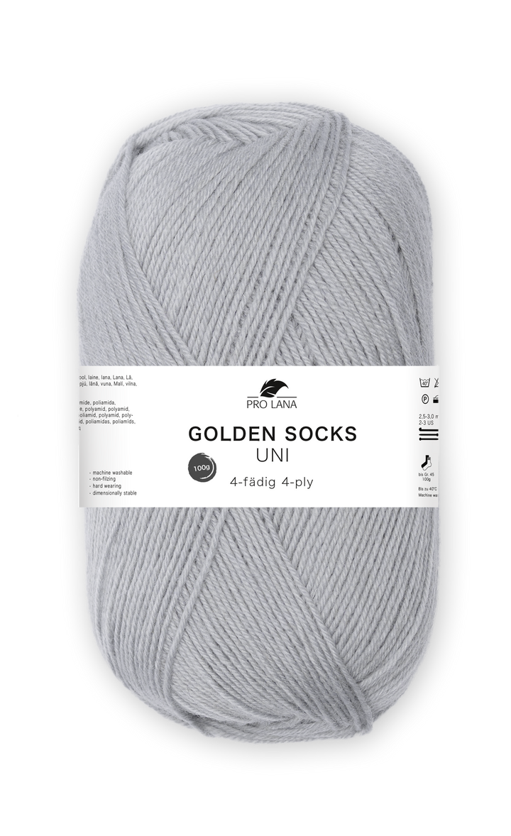 Sockenwolle uni 4 fädig 100g