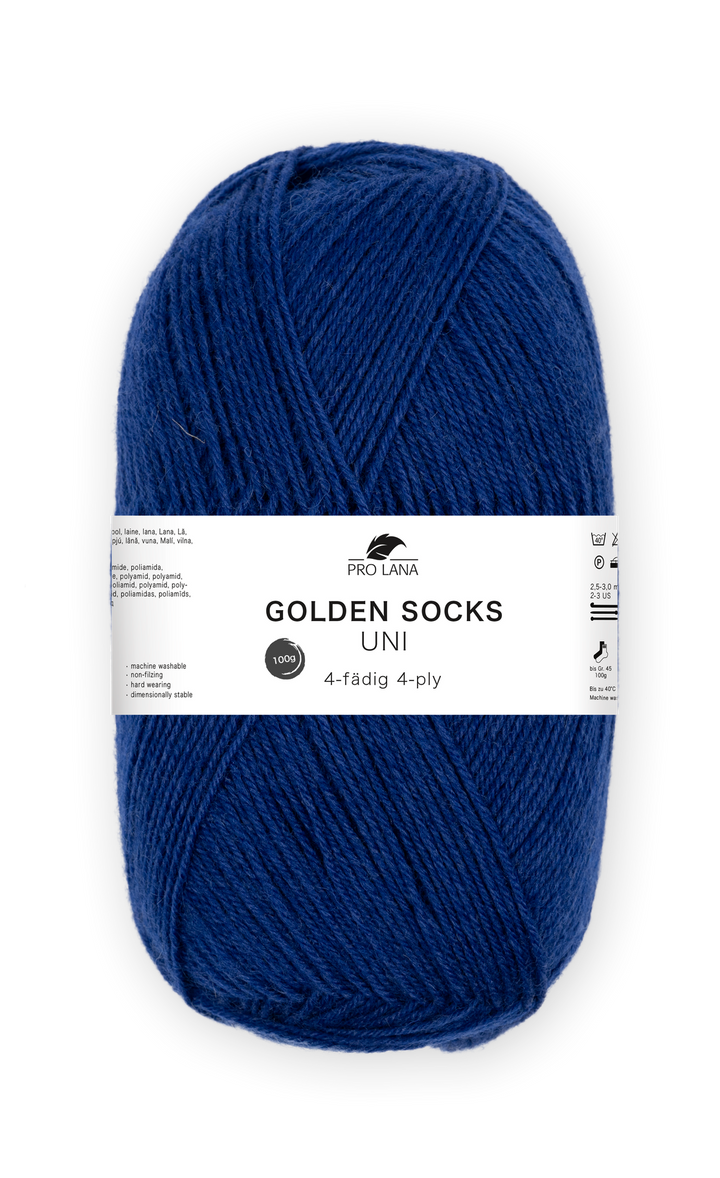 Sockenwolle uni 4 fädig 100g