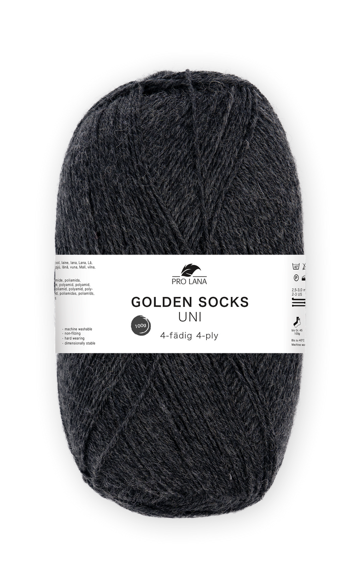 Sockenwolle uni 4 fädig 100g