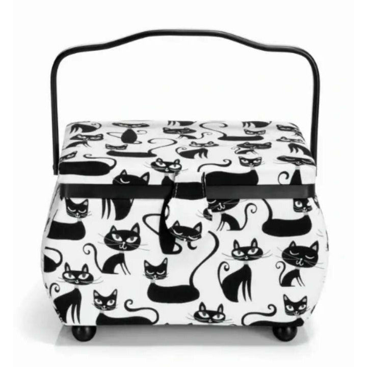 Nähkorb M ca. 27x16x17 cm