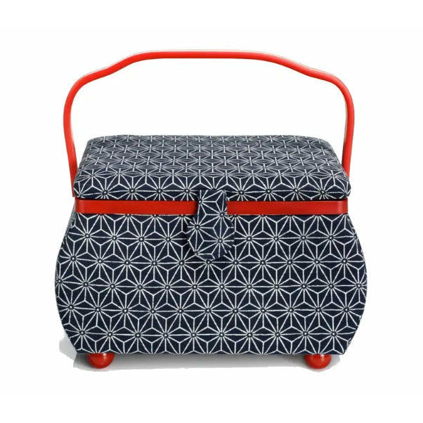 Sewing basket L Kyoto approx. 32x20.5x21 cm