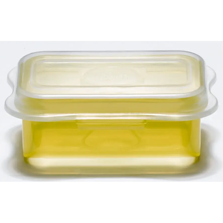 Mini Box S ca. 62x45x23 mm gelb/transparent