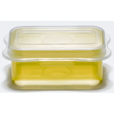 Mini Box S ca. 62x45x23 mm gelb/transparent