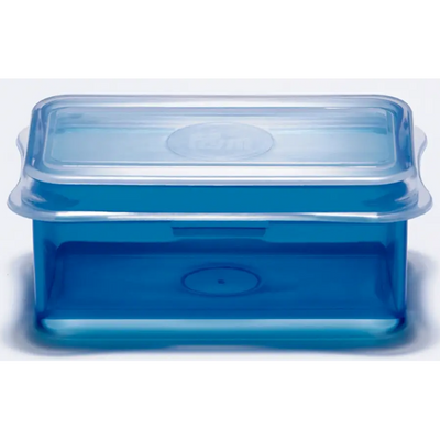 Mini Box L ca. 88x59x35 mm blau/transparent