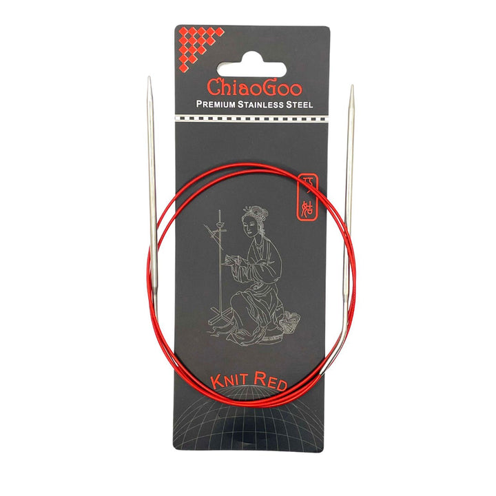 Rundstricknadel KNIT RED Edelstahl