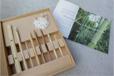 Bambus - Notions Set White