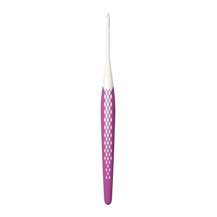 Wollhäkelnadel ergonomics