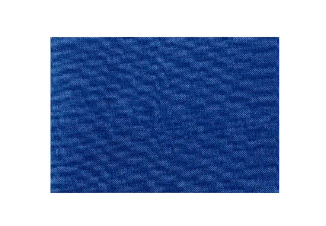 Flickstoff 10x20 cm blau