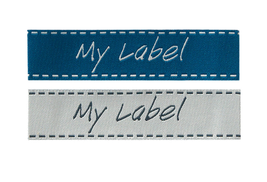 Label My Label ca. 1,0x6,0 cm farbig 2 Stück