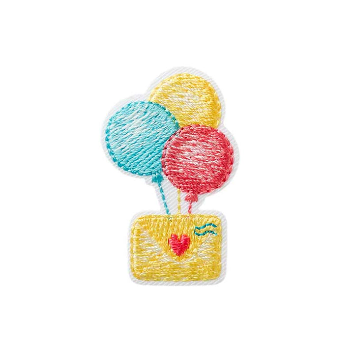 Applikationen - Kids and Hits - aufbügelbar Luftpost farbig 1 St