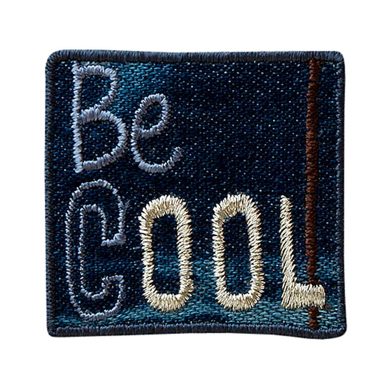 Applikationen - Teens and Jeans - aufbügelbar Be cool farbig
