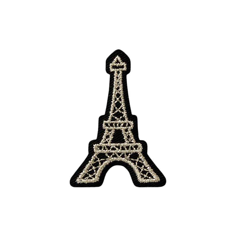 Applikation Eiffelturm, Silber