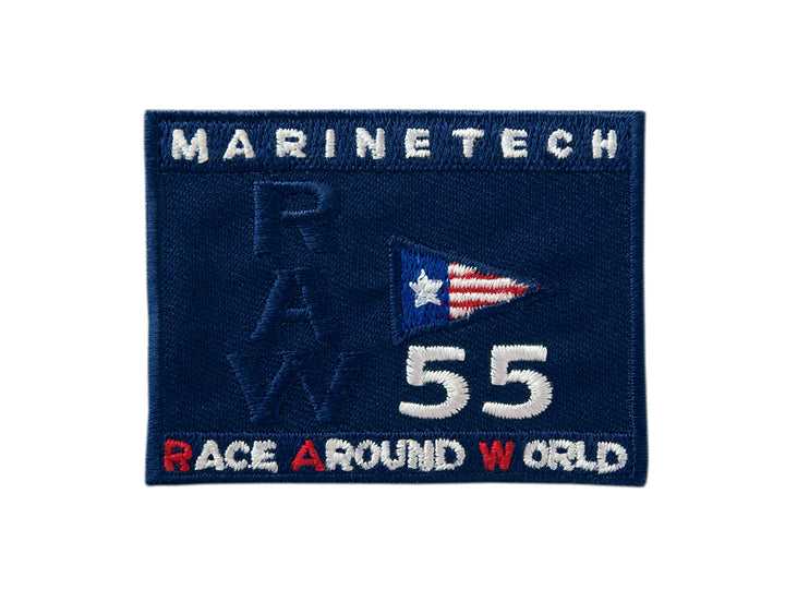 Appliques - Teens and Jeans - iron-on Marinetech approx. 4.5x6.5 cm blue