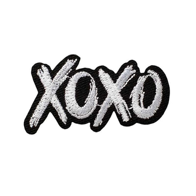 Applikationen - Teens and Jeans - aufbügelbar XOXO lila 1 St
