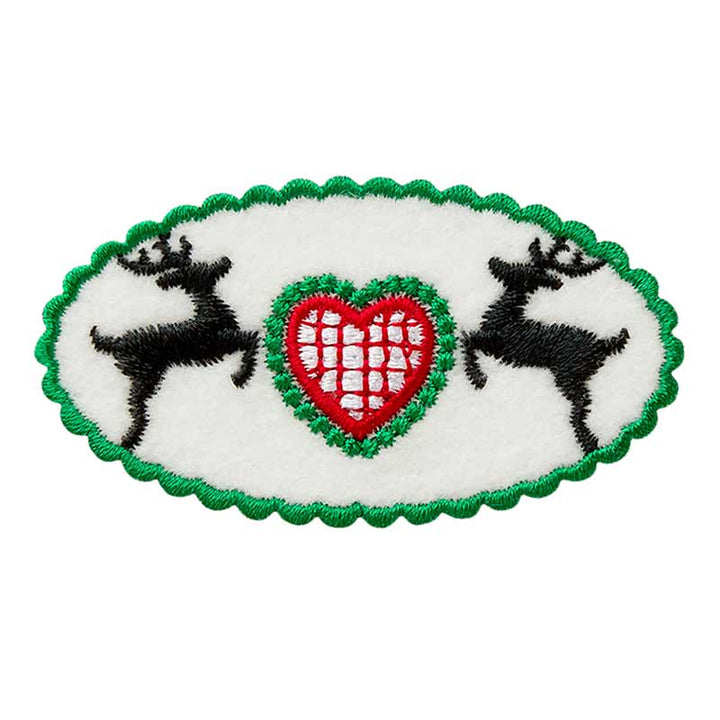 Applikationen - Trachtenmotive - aufbügelbar Trachtenmotiv Hirsch 1 St