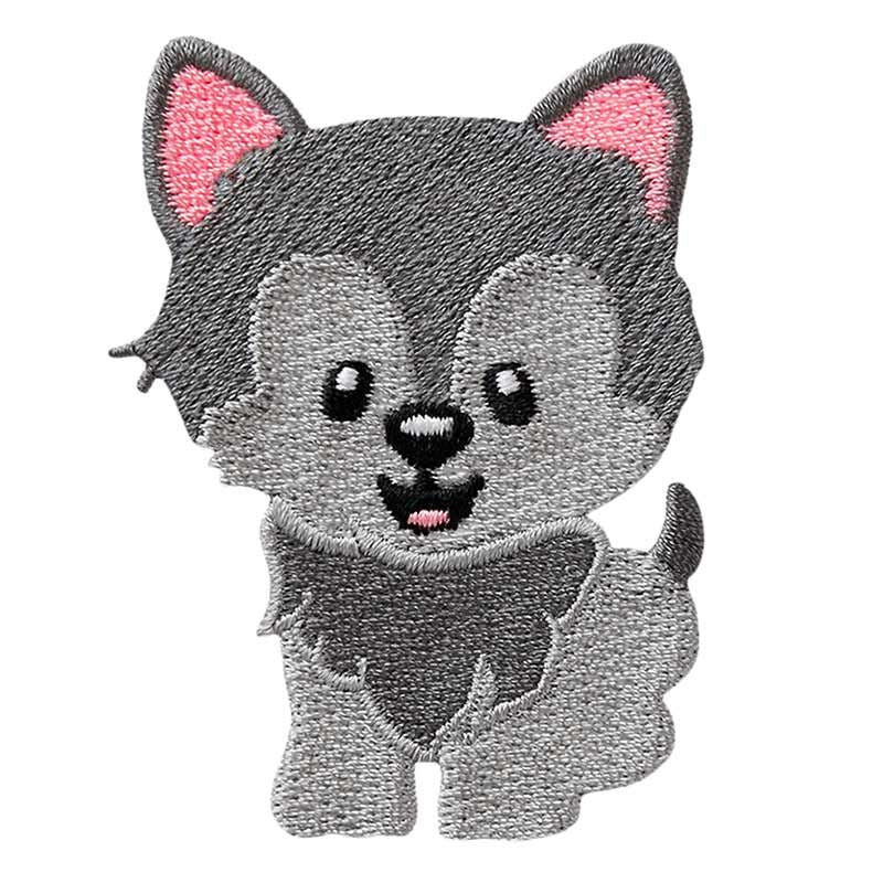 Applikation Wolf, kindlich