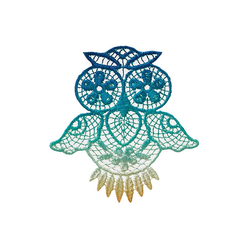 Applikationen - Kids and Hits - aufbügelbar Eule farbig 1 St