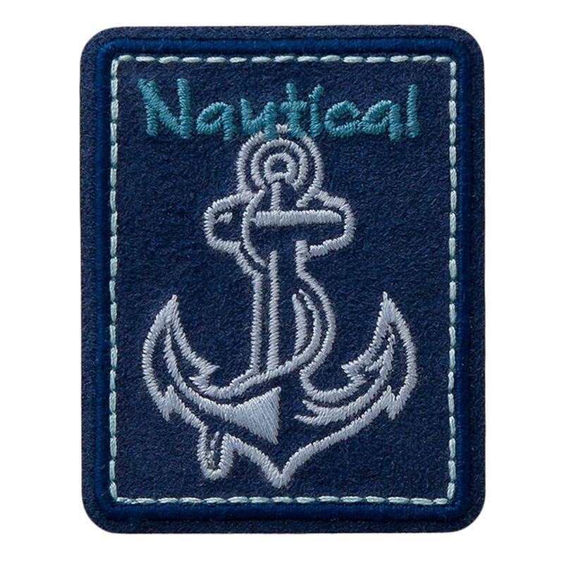 Applikationen - Teens and Jeans - aufbügelbar Nautical Anker farbig 1 St