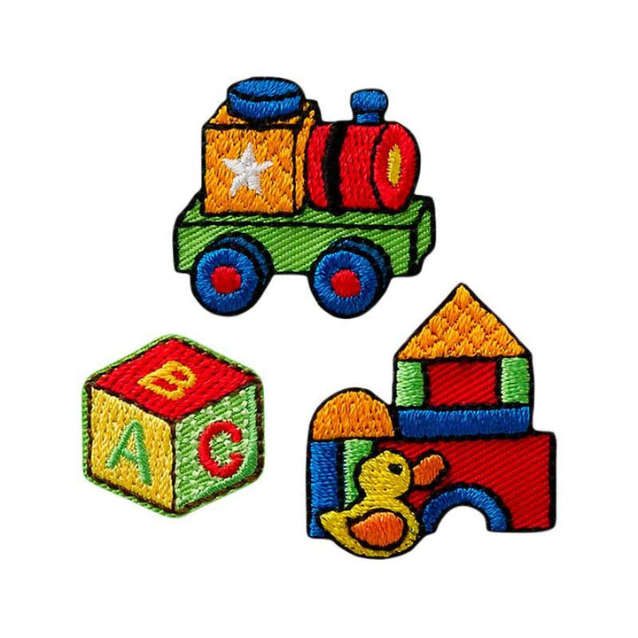 Applikationen - Kids and Hits - aufbügelbar Create Bauklötze farbig 1 St