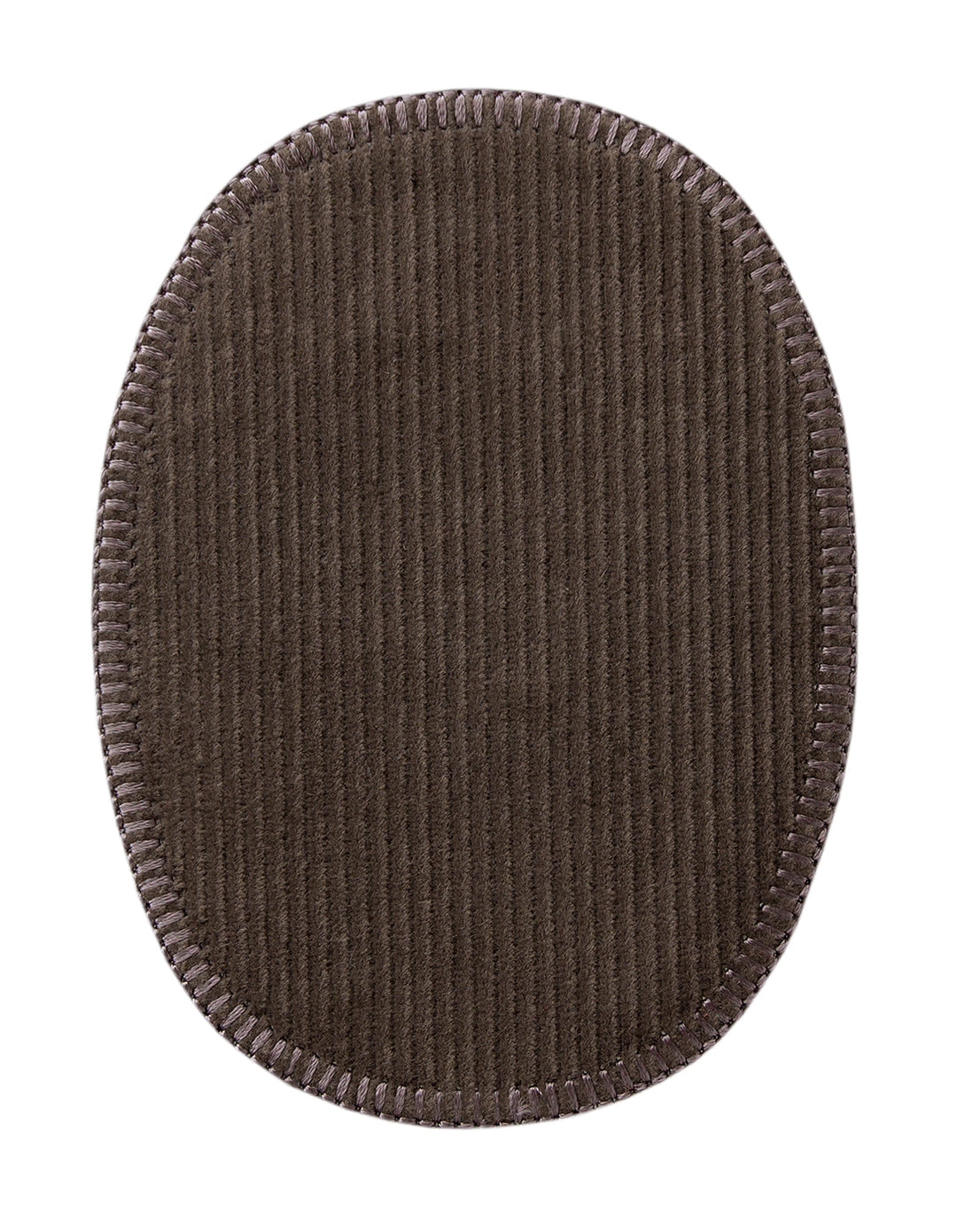 Kordflicken ca. 8,0x10,5 cm grau 2 St