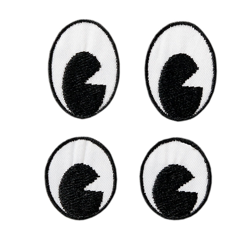 Applikationen - Kids and Hits - aufbügelbar Augen 4 St