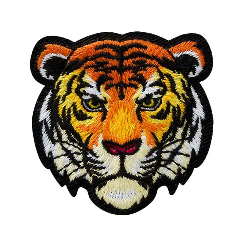 Applikation Tigerkopf klein