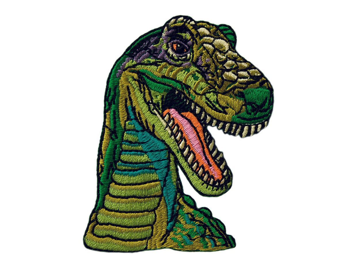 Applikationen - Kids and Hits - aufbügelbar Tyrannosaurus Rex ca. 3,5x7,0 cm farbig