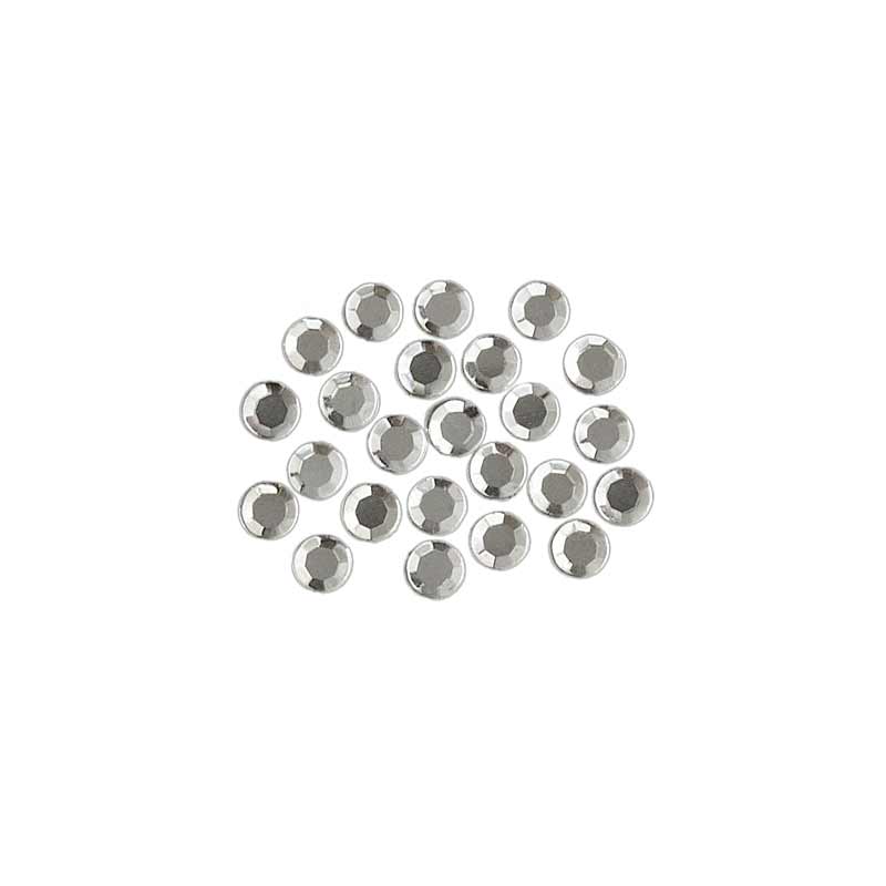 Applikationen - Fashion and Home - aufbügelbar Bügelstrass ca. 0,5 cm crystal 24 St