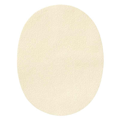Patches Veloursleder Imitat wollweiß 2 St