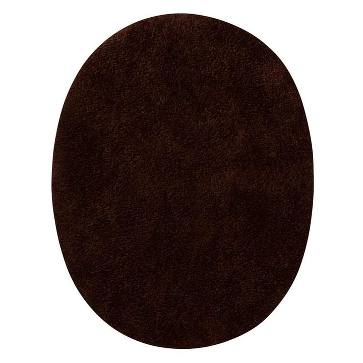 Patches Veloursleder Imitat schokobraun 2 St